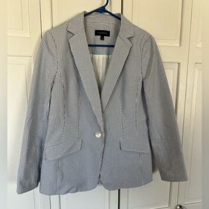 Talbots SeerSucker Blazer